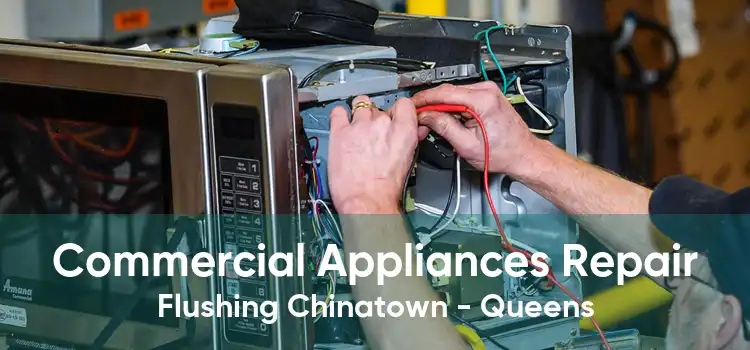 Commercial Appliances Repair Flushing Chinatown - Queens