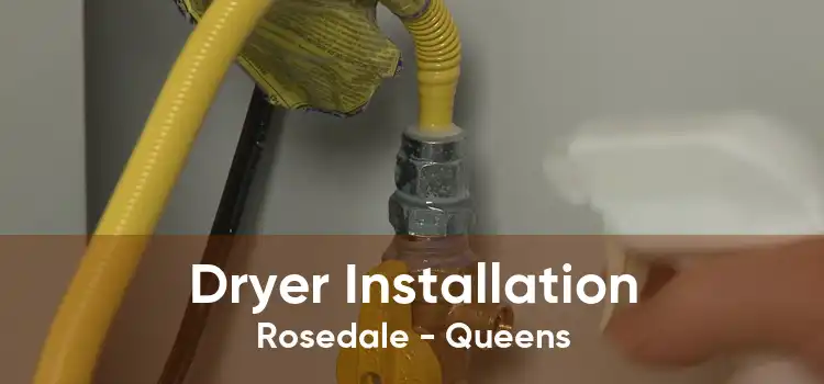 Dryer Installation Rosedale - Queens