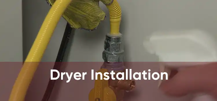 Dryer Installation 