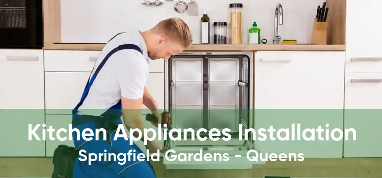 Kitchen Appliances Installation Springfield Gardens - Queens