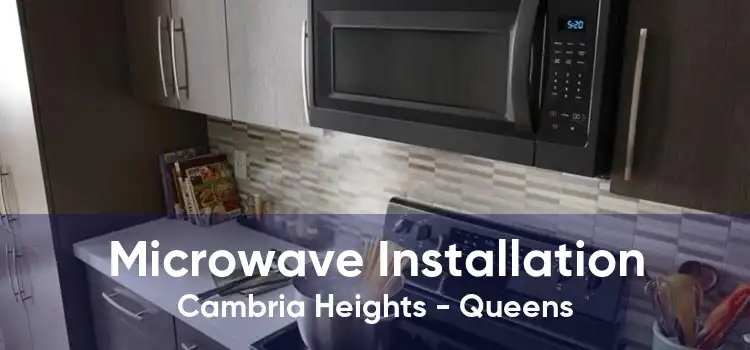 Microwave Installation Cambria Heights - Queens