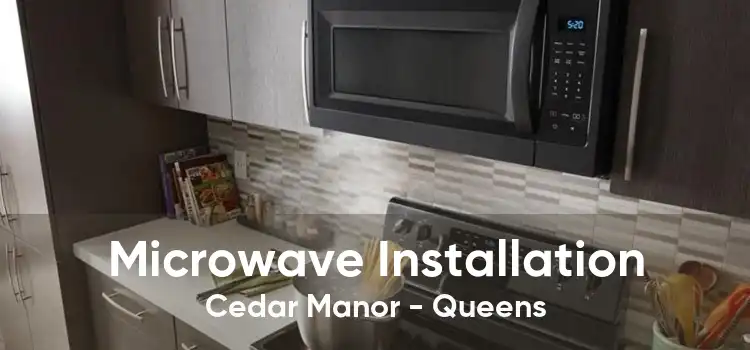 Microwave Installation Cedar Manor - Queens